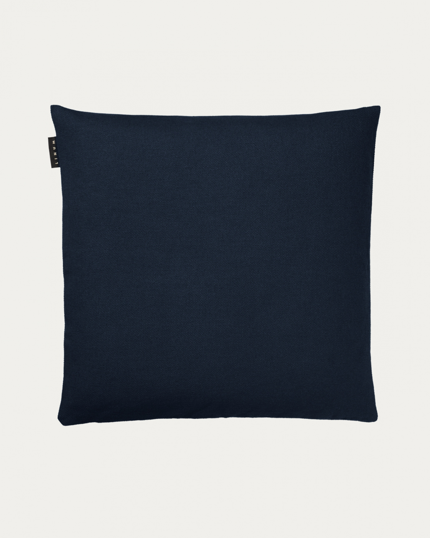PEPPER Cushion cover 50x50 cm Dark navy blue in the group ASSORTMENT / STANDARD / Cushion covers at LINUM DESIGN (23PEP05000C16)